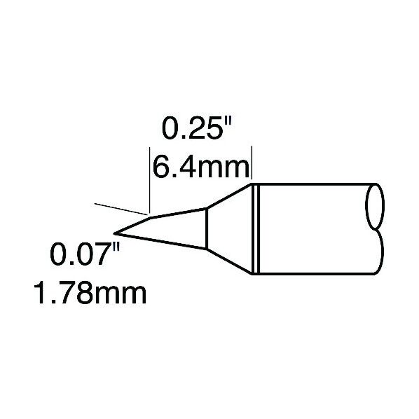 Metcal MXシリーズ チップカートリッジ STTC-147P 1点