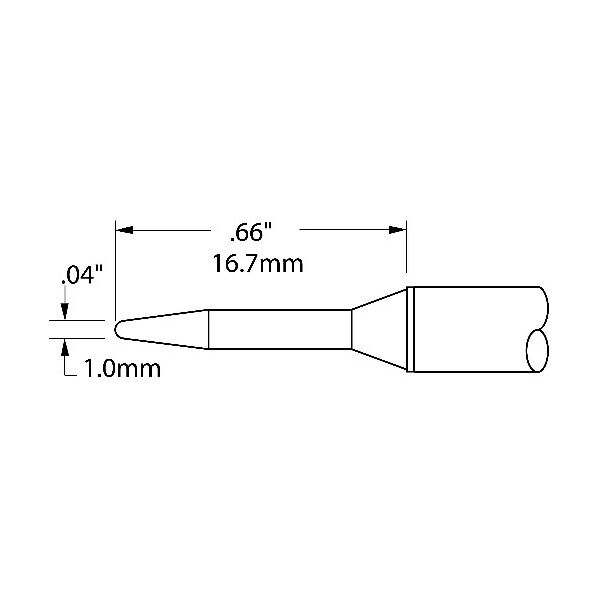 Metcal MXシリーズ チップカートリッジ STTC-507 1点