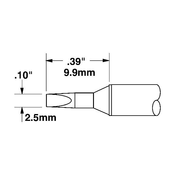 Metcal MXシリーズ チップカートリッジ STTC-836 1点