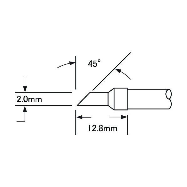 Metcal MXシリーズ チップカートリッジ STTC-J 102C 1点