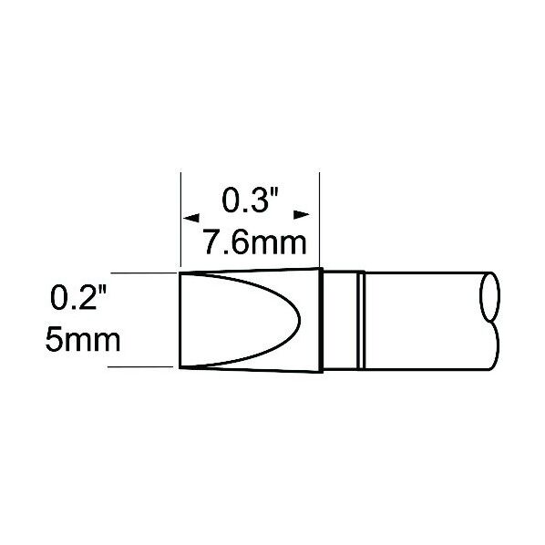 Metcal MFRシリーズ チップカートリッジ SFP-CH50 1点