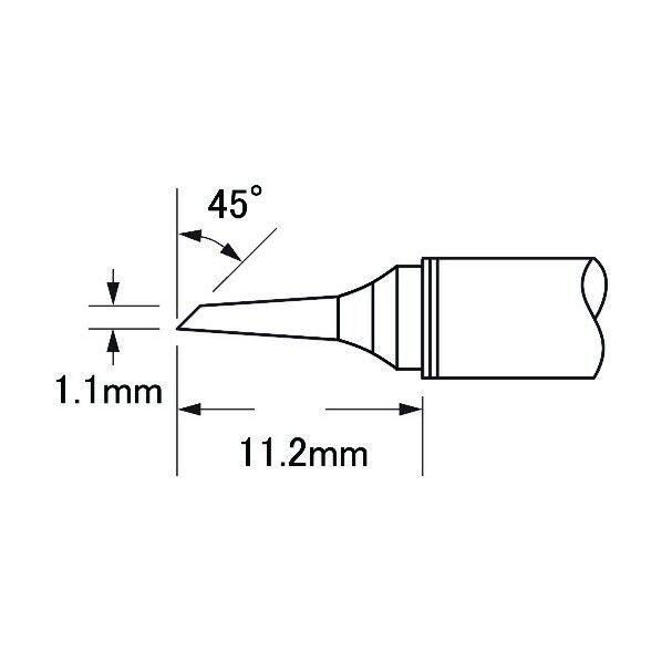 OK International Metcal MFRシリーズ チップカートリッジ SFP-DRH410 1点