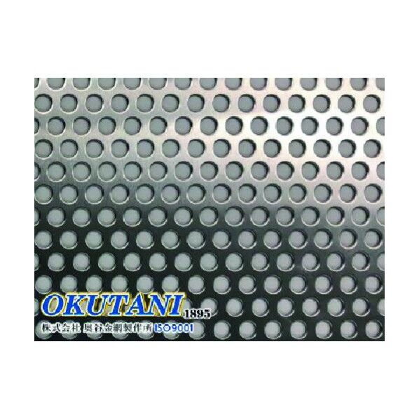 アルミパンチングメタル 2.0TXD6XP9 1000X2000 PM-AL-T2.0D6P9-1000X2000 1点