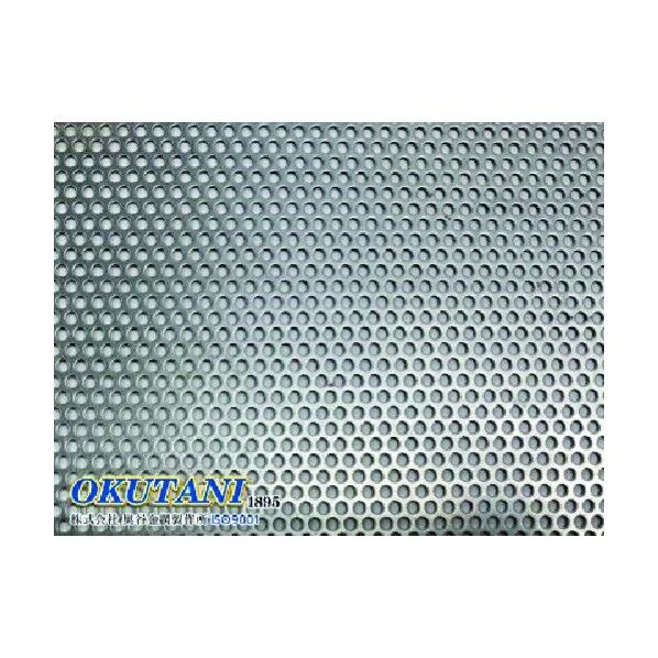 鉄パンチングメタル 1.0TXD2XP3 914X1829 PM-SPC-T1.0D2P3-914X1829 1点