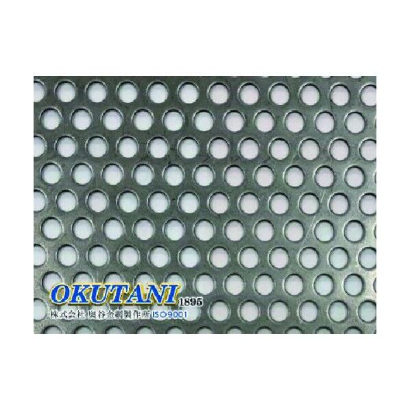 鉄パンチングメタル 2.3TXD6XP9 914X1829 PM-SPH-T2.3D6P9-914X1829 1点