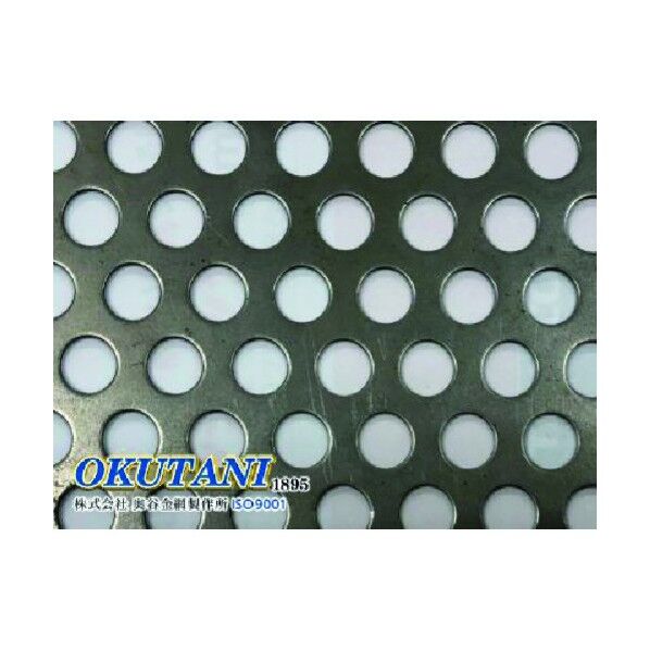 鉄パンチングメタル 3.2TXD10XP15 914X1829 PM-SPH-T3.2D10P15-914X1829 1点