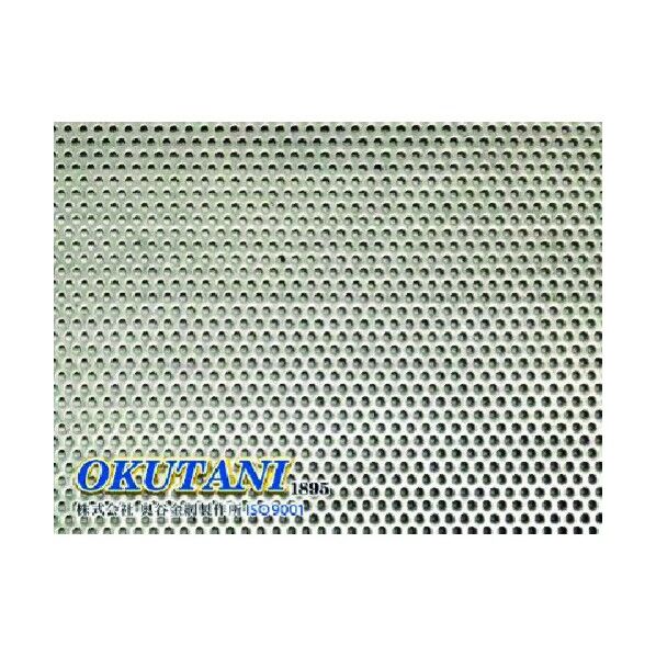 ステンレスパンチングメタル 1.0TXD1XP2 1000X2000 PM-SUS-T1.0D1P2-1000X2000 1点