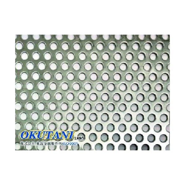 ステンレスパンチングメタル 1.5TXD5XP8 1000X2000 PM-SUS-T1.5D5P8-1000X2000 1点