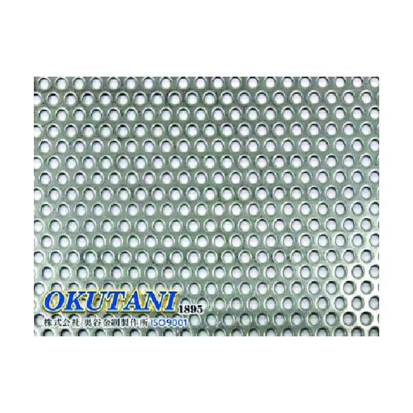 ステンレスパンチングメタル 2.0TXD3XP5 1000X2000 PM-SUS-T2.0D3P5-1000X2000 1点