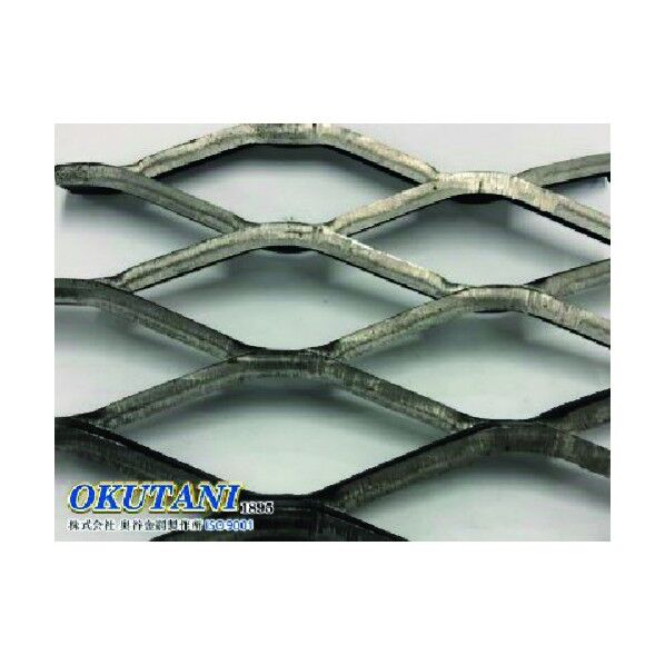 鉄エキスパンドメタル XG-22 914×1829 EX-SS-XG22-T6-914X1829 1点