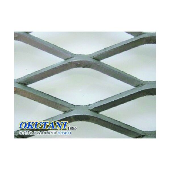 ステンレスエキスパンドメタル X-22 1000×2000 EX-SUS-X22-T6.0-1000X2000 1点