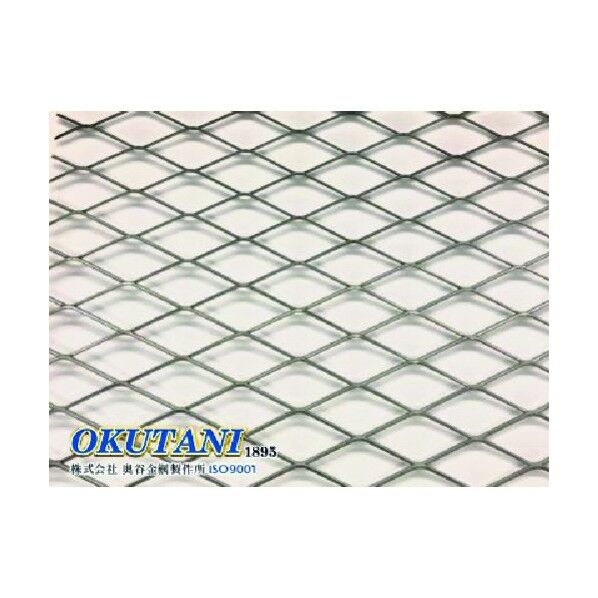 ステンレスエキスパンドメタル X-41 1000×2000 EX-SUS-X41-T1.5-1000X2000 1点