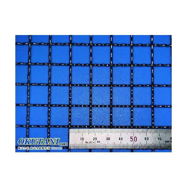 亜鉛メッキ鉄線クリンプ織金網 1.6パイ×15mm目 910幅 CR-G-1.6-15-910 1点