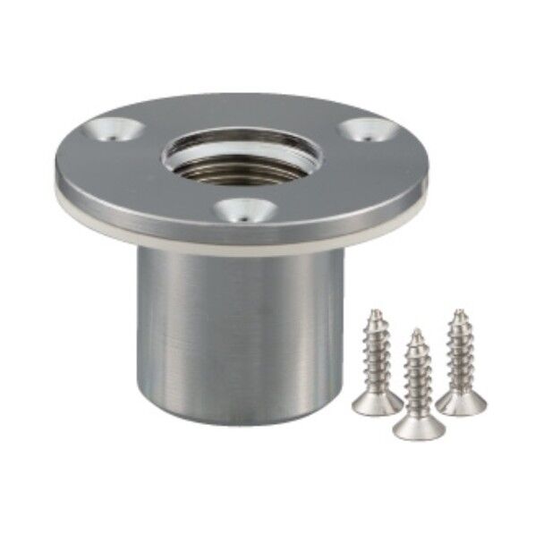 配管アダプター テーパめねじ×平行めねじ つば径Φ50 水協品