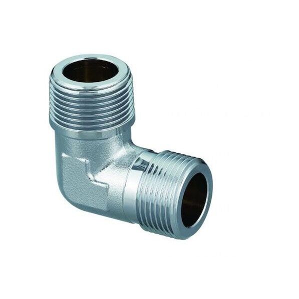 フレキ用エルボ（黄銅） R1/2×G1/2 OS-525M 1点