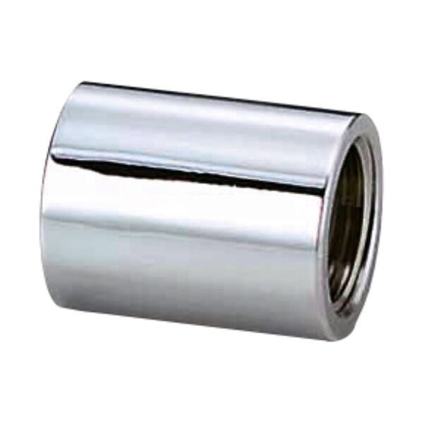 オンダ製作所 砲金ソケット（青銅） Rc1/2×Rc1/2 バフ･メッキ付 OT-027MB 1点