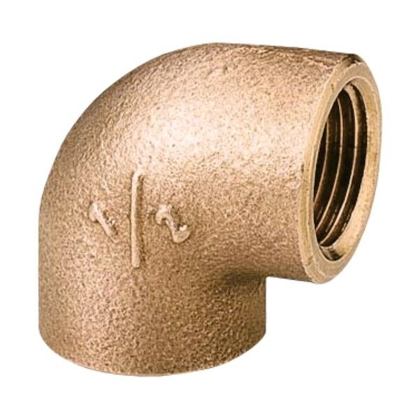 オンダ製作所 砲金エルボ(青銅) Rc1×Rc1/2 OT-072 1点