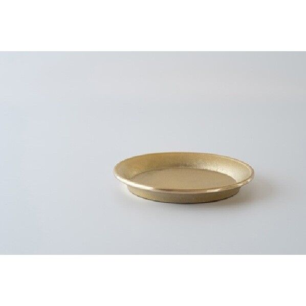 鋳肌 丸プレート 小 底面フェルト有り