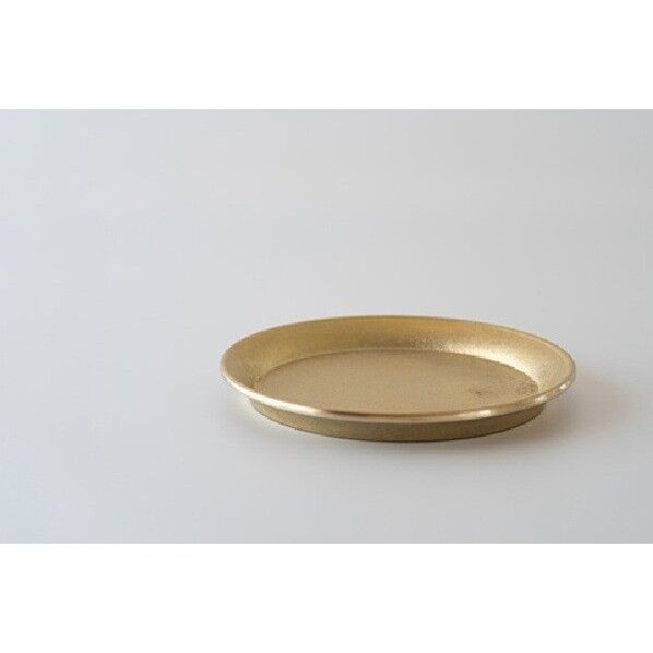 鋳肌 丸プレート 大 底面フェルト有り