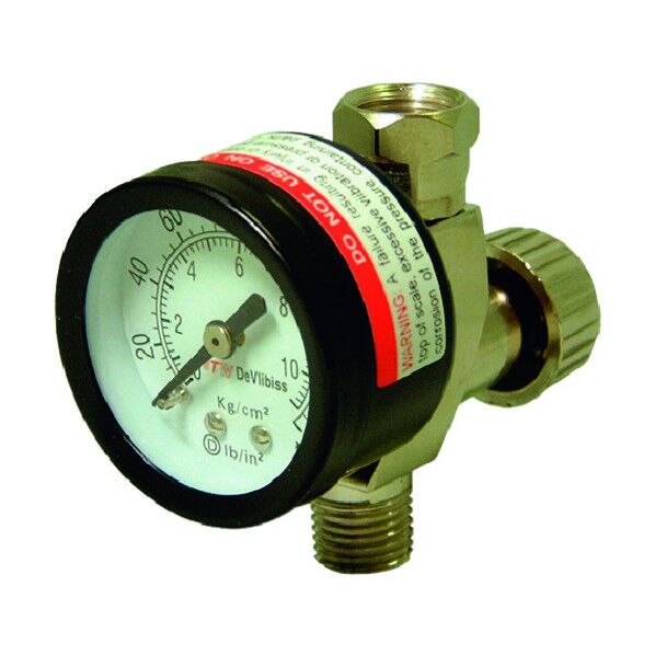 ガン手元エアバルブ(ゲージ付) HAV-501-B 1点