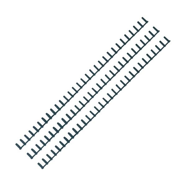 製本リング ルーズリング14mm ブラック LR-3014-K 1点