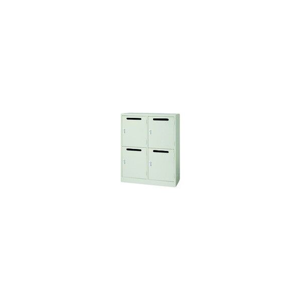 869148)パーソナルロッカー PL-22 シリンダー錠式 PL-22 WH 1点