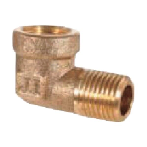 90°エルボ 1/4”M×1/4”Fアダプター(黄銅製)