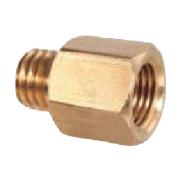 径違い継手 1/4”F×M10×1．5Mアダプター（黄銅製）