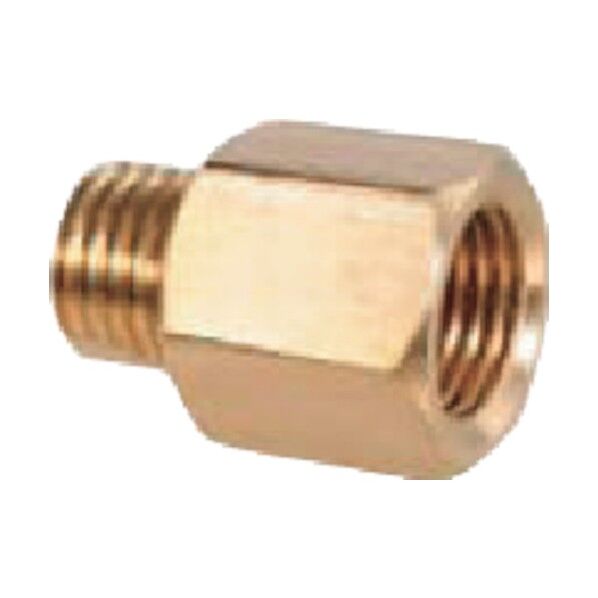 径違い継手 1/4”F×M12×1．5Mアダプター（黄銅製）