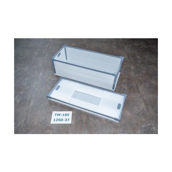 ダイテックボックスFC-Ⅲ 乳白 1190×498×392mm TW-185 1250-37 2ケース