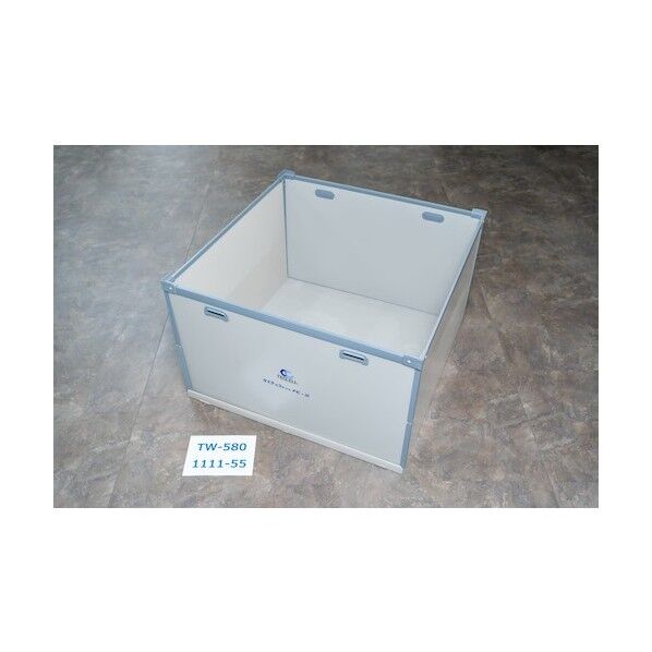 ダイテックボックスFC-Ⅲ グレー 1090×1088×572mm TW-580 1111-55 1セット