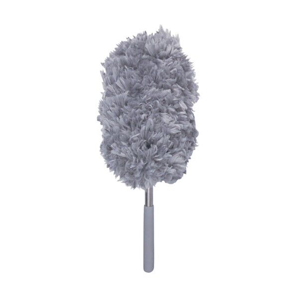 車内用モップ プードルのしっぽ グレー P171 1点