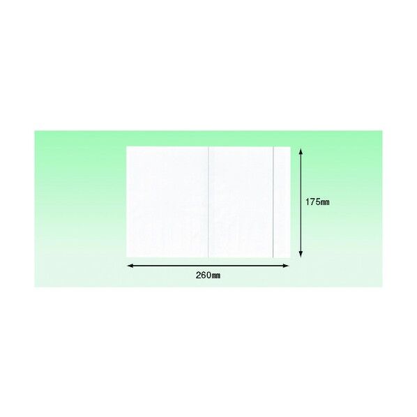デリバリーパック 4方溶着タイプ 上PEスリット(A5サイズ用)175×260 全面糊 PA-055T 100枚