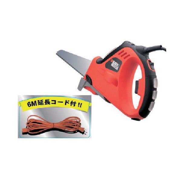 B/D 電動式ノコギリジグソー延長コード付 KS900GEC 1個