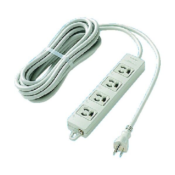 OAタップ(接地15A抜け止め形)(4コ