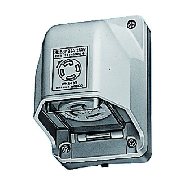 接地3P20A防雨コンセント WK6420 1