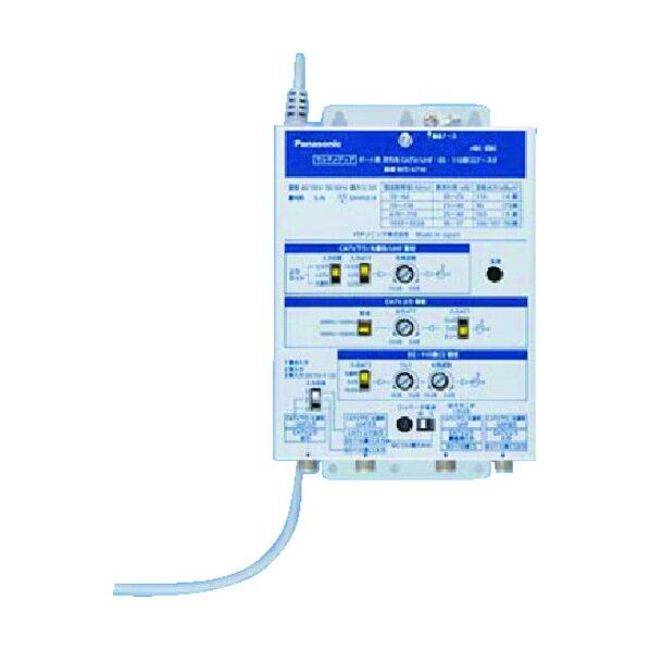 マルチメディア ポート用双方向CATV/UHF・BS・110度CSブースタ