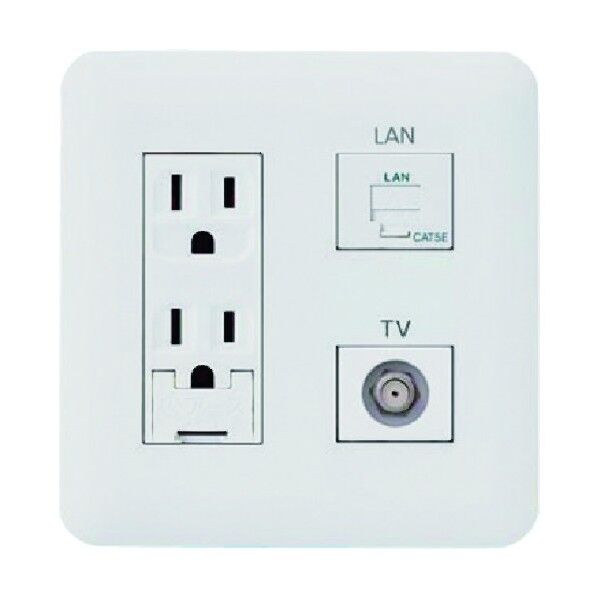 コスモシリーズワイド21 埋込マルチメディアコンセント