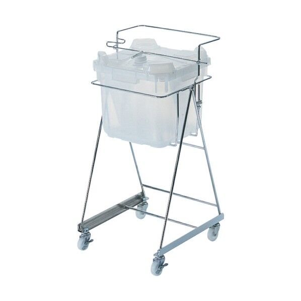 スチール缶スタンド バッグインコンテナー用キャスター付 KC-14