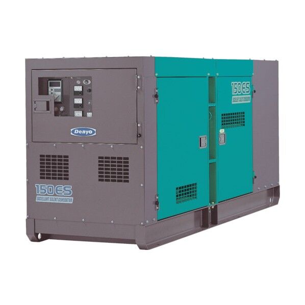 デンヨー 防音型ディーゼルエンジン発電機 125/150kVA(50/60Hz) DCA-150ESK 1点
