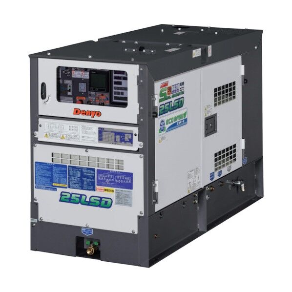デンヨー 超低騒音ディーゼルエンジン発電機 DCA-25LSKE-D2 1点