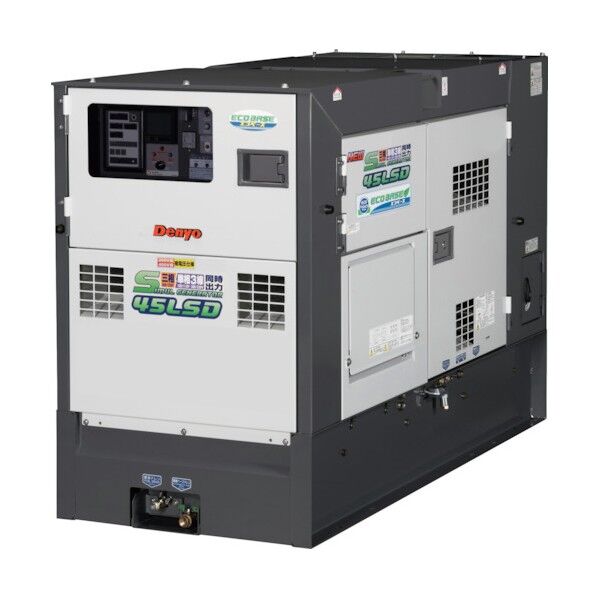 デンヨー 超低騒音ディーゼルエンジン発電機 DCA-45LSKE-D2 1点