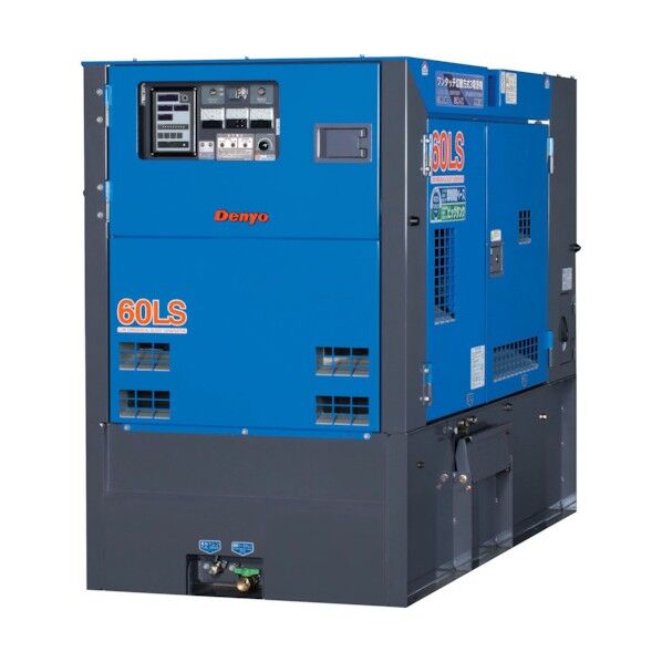 デンヨー 超低騒音ディーゼルエンジン発電機 DCA-60LSIB 1点