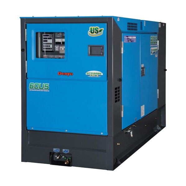 デンヨー 極超低騒音ディーゼルエンジン発電機 DCA-60USIE 1点