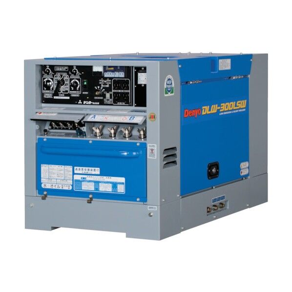 デンヨー 防音型ディーゼルエンジン溶接機 DLW-300LSW 1点