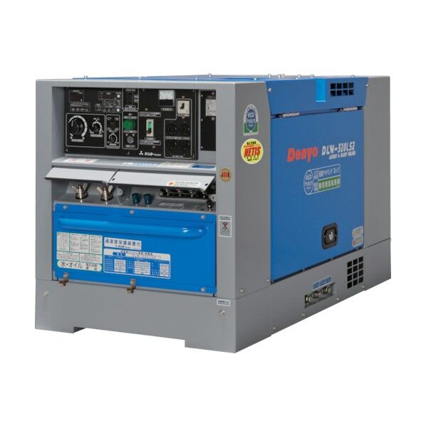 デンヨー 防音型ディーゼルエンジン溶接機 DLW-320LS2 1点