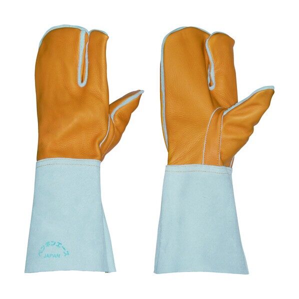 溶接用床革手袋 コンピ3本指