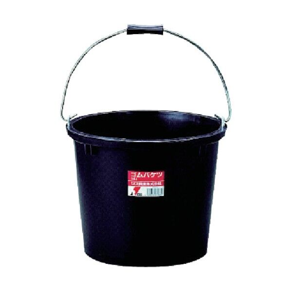 リス ゴムバケツ 14L 柄付 1個