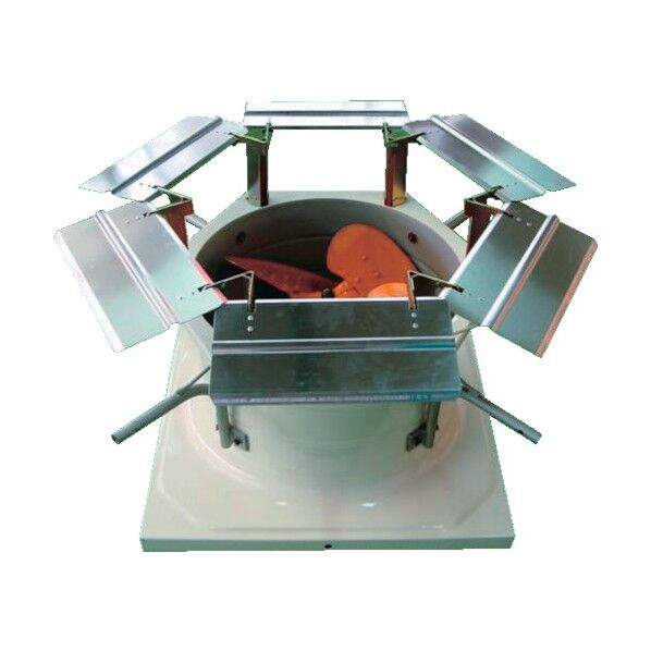 スイデン 屋上換気扇(屋上扇ルーフファン)停止時密閉型ハネ50cm