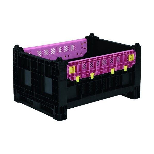 大型部品用通い箱 261400 コンパレッター#600ブラック SK-KP600-BK 1点